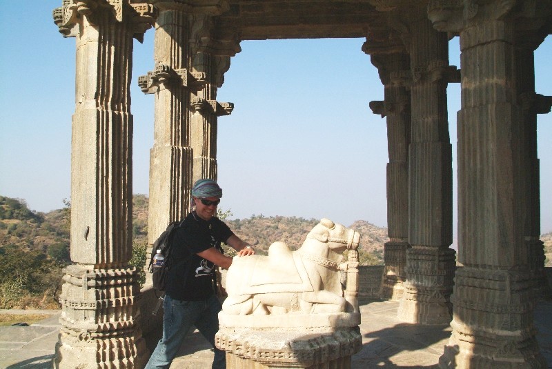 Udaipur, Rajasthan, Indien: Was macht Michael da bloss nur