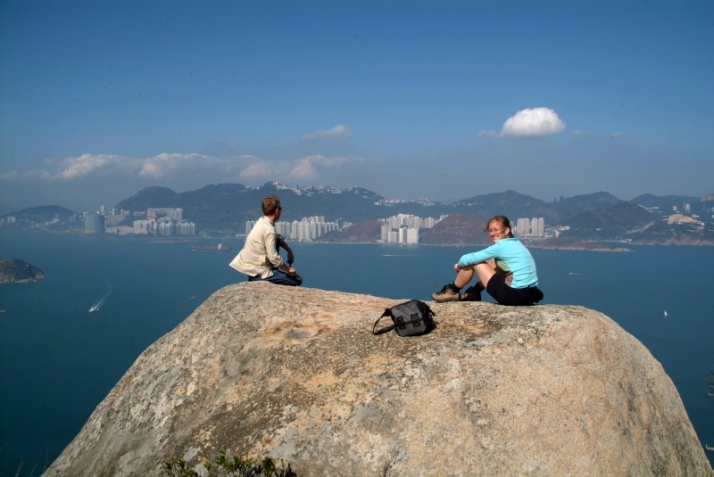 hongkong 007 lamma island sicht auf das suedliche hong kong island